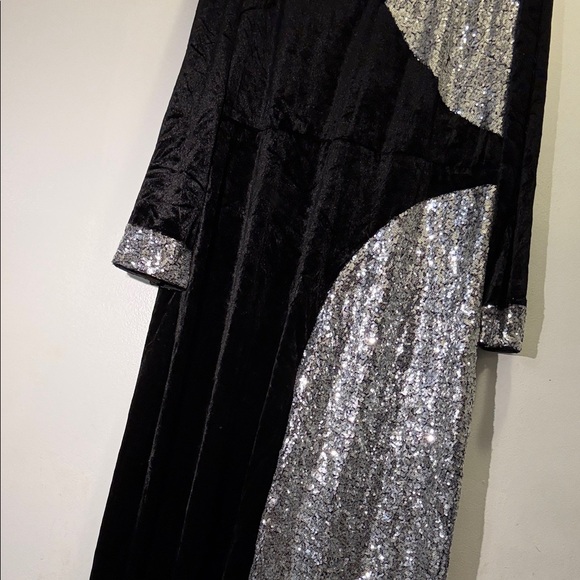 Glamorous Long Sleeve Sequin Dress - Picture 8 of 10